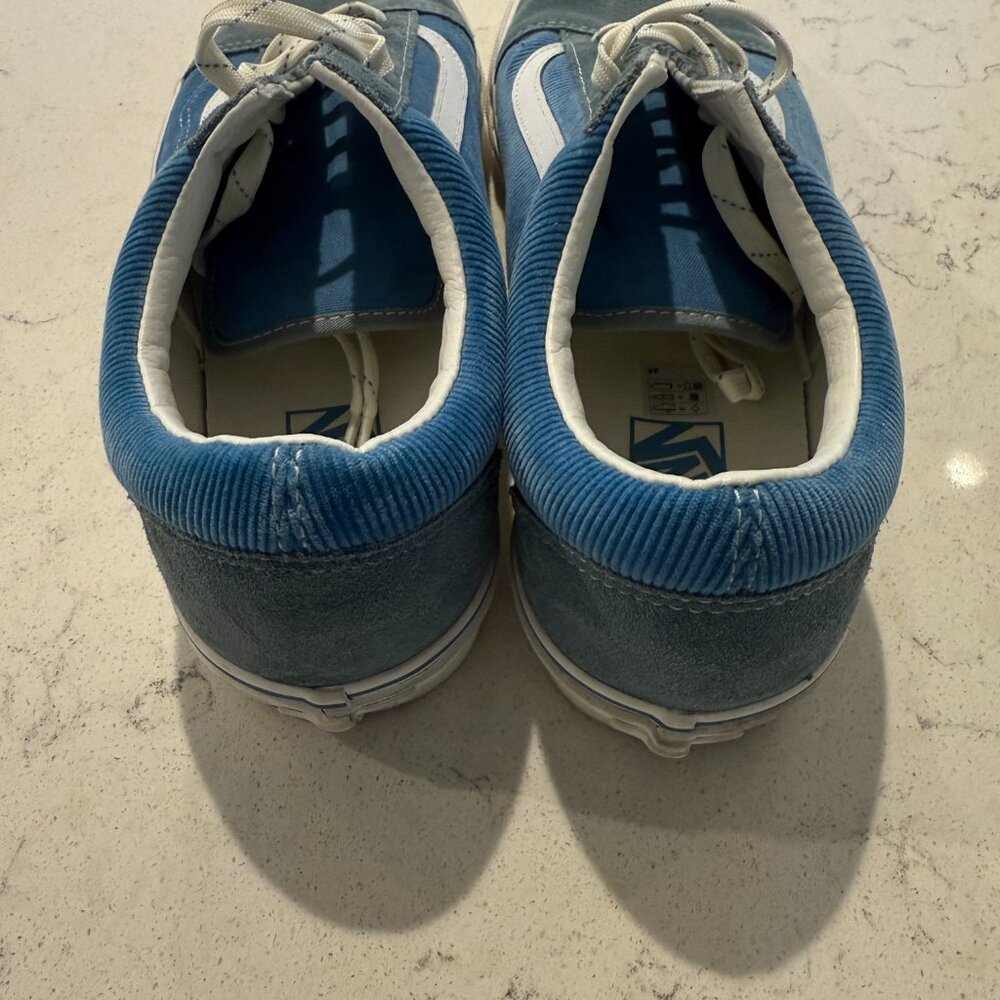 Vans x J.Crew Old Skool sneakers in suede and corduroy Men's 10.5/Women's 12 - Picture 5 of 6